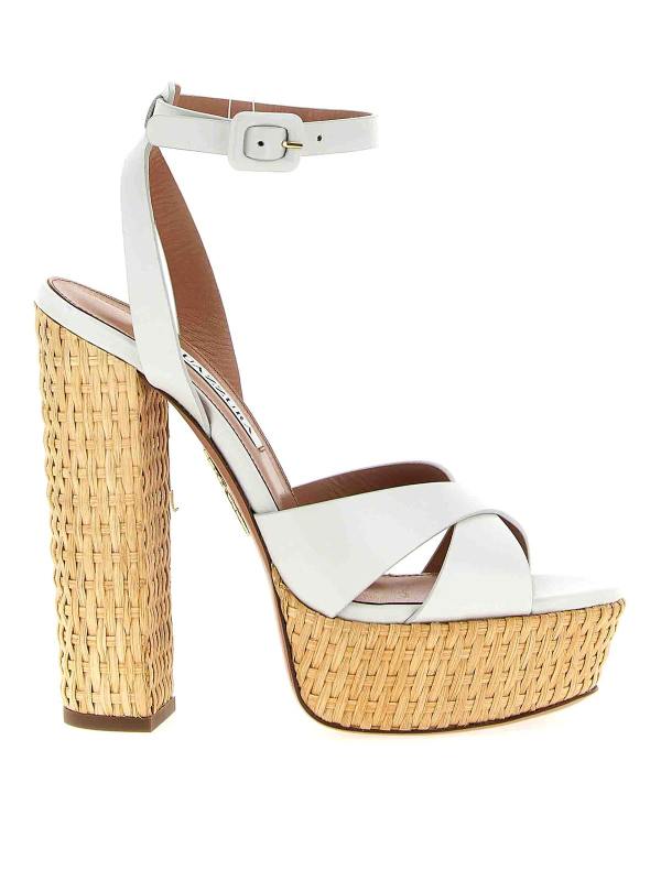 Aquazzura Sandales - Blanc