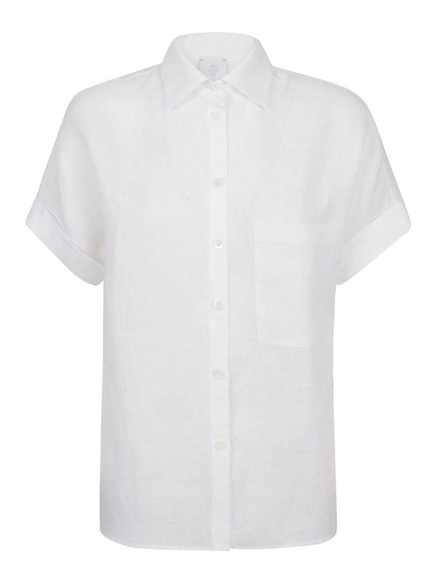 Eleventy Chemise - Blanc