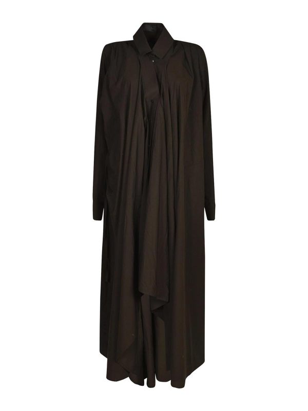 Marc Le Bihan Robe Au Genou - Noir