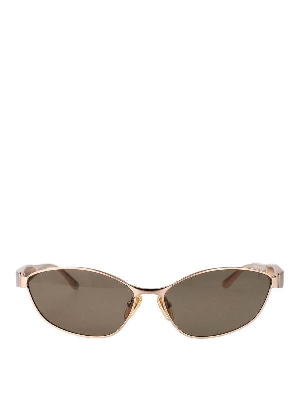 Balenciaga Lunettes De Soleil - Or