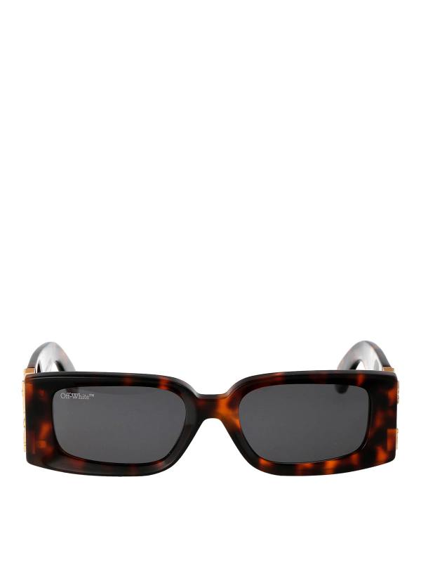Off-White Lunettes De Soleil - Marron