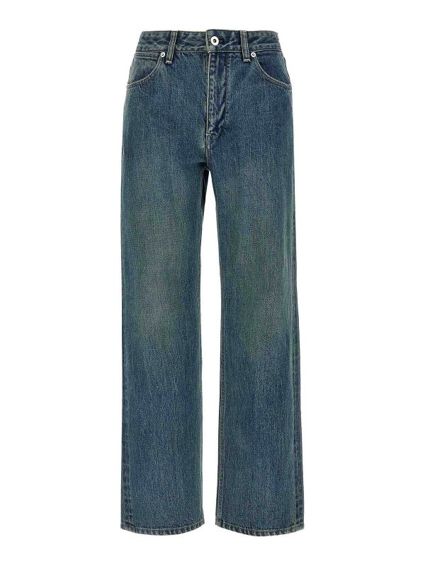 Jil Sander Jean Bootcut - Bleu