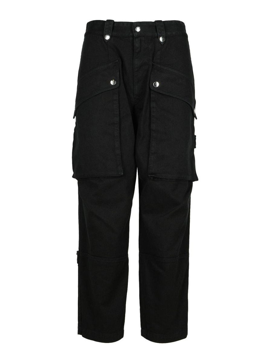 Isabel Marant Pantalons Décontractés - Bleu Foncé