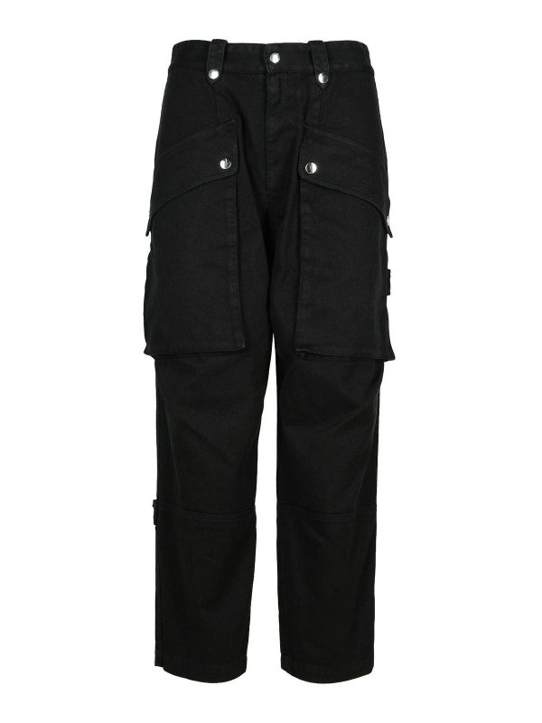 Isabel Marant Pantalons Décontractés - Bleu Foncé