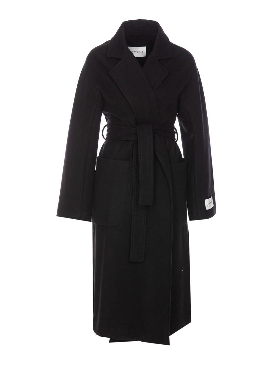 Hinnominate Manteau Court - Noir