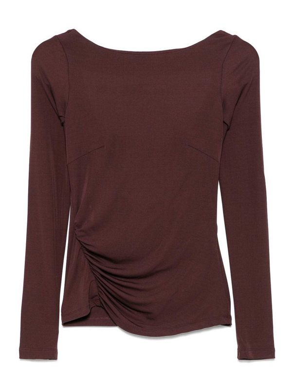 Elisabetta Franchi T-Shirt - Marron