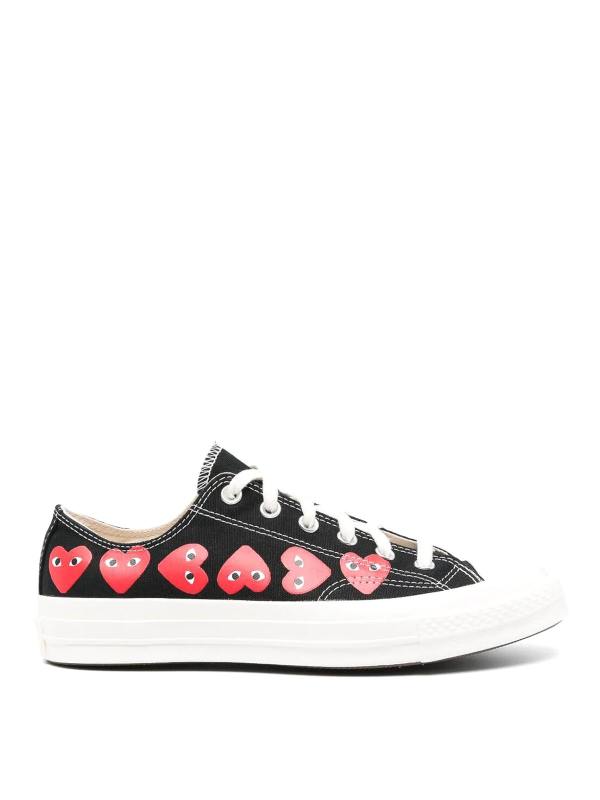 Comme des Garçons Play Baskets - Noir