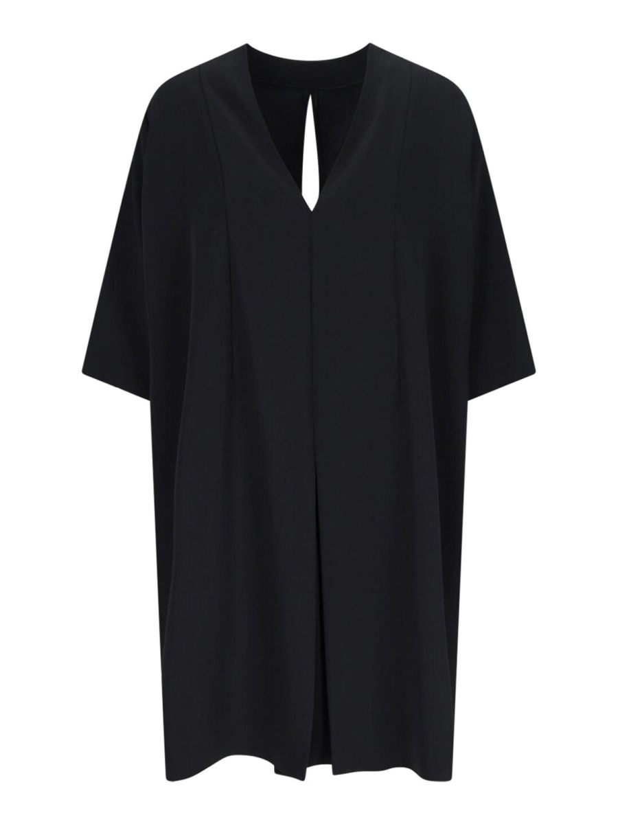MM6 Maison Margiela Robe Au Genou - Noir