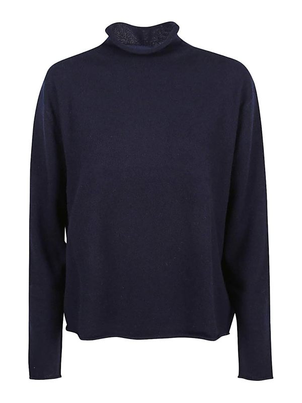 Lisa Yang Pull Col Roulé - Bleu