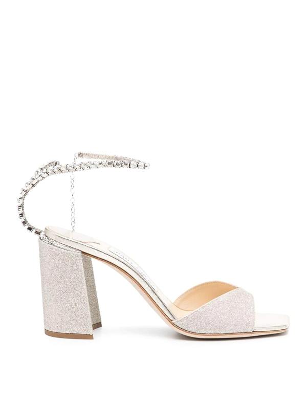 Jimmy Choo Sandales - Argent