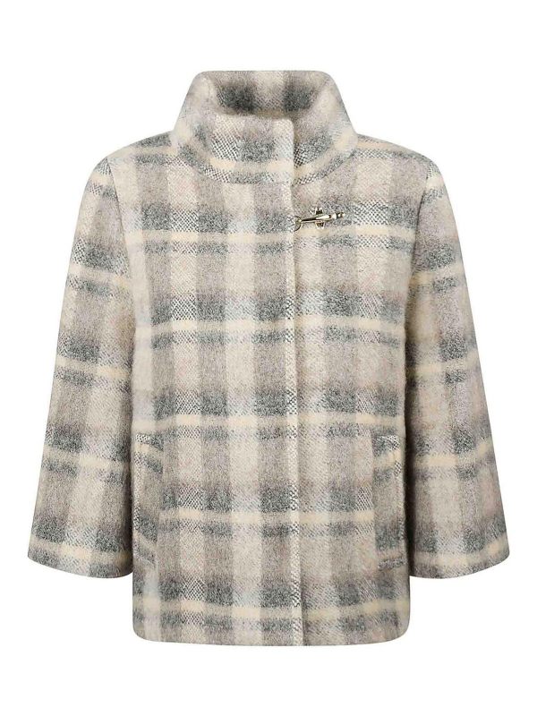 Fay Manteau Au Genou - Beige