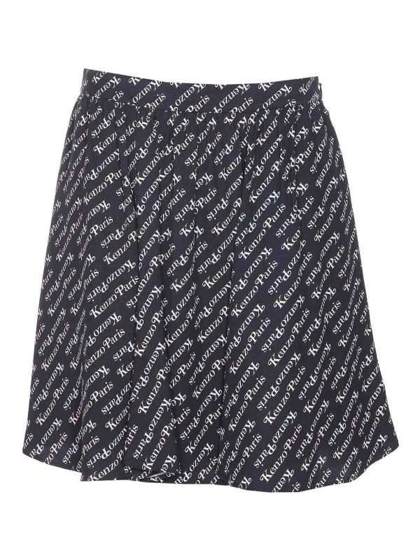 Kenzo Mini Jupe - Bleu