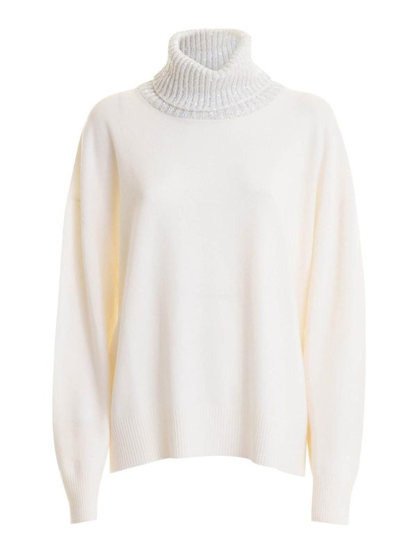 Fabiana Filippi Pull Col Rond - Blanc