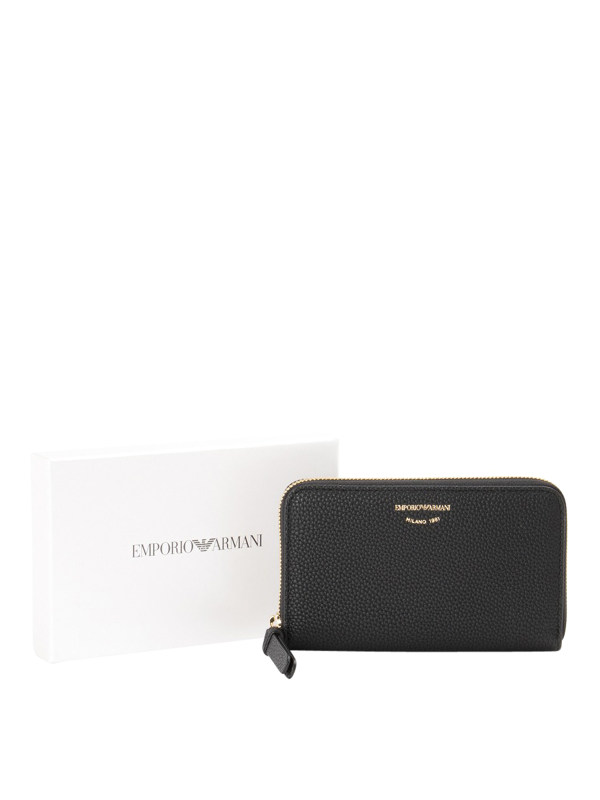 Emporio Armani Portefeuilles - Noir