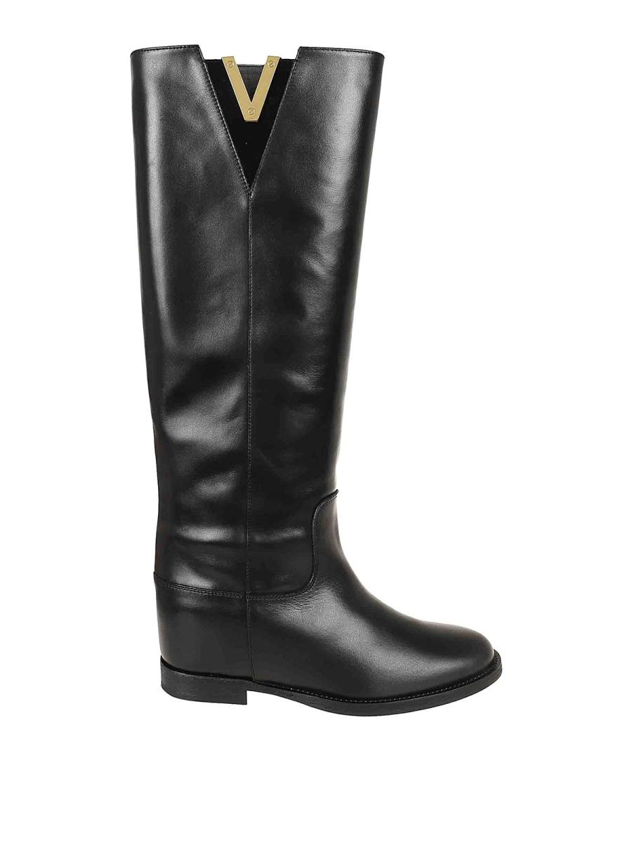 Via Roma 15 Bottes - Noir