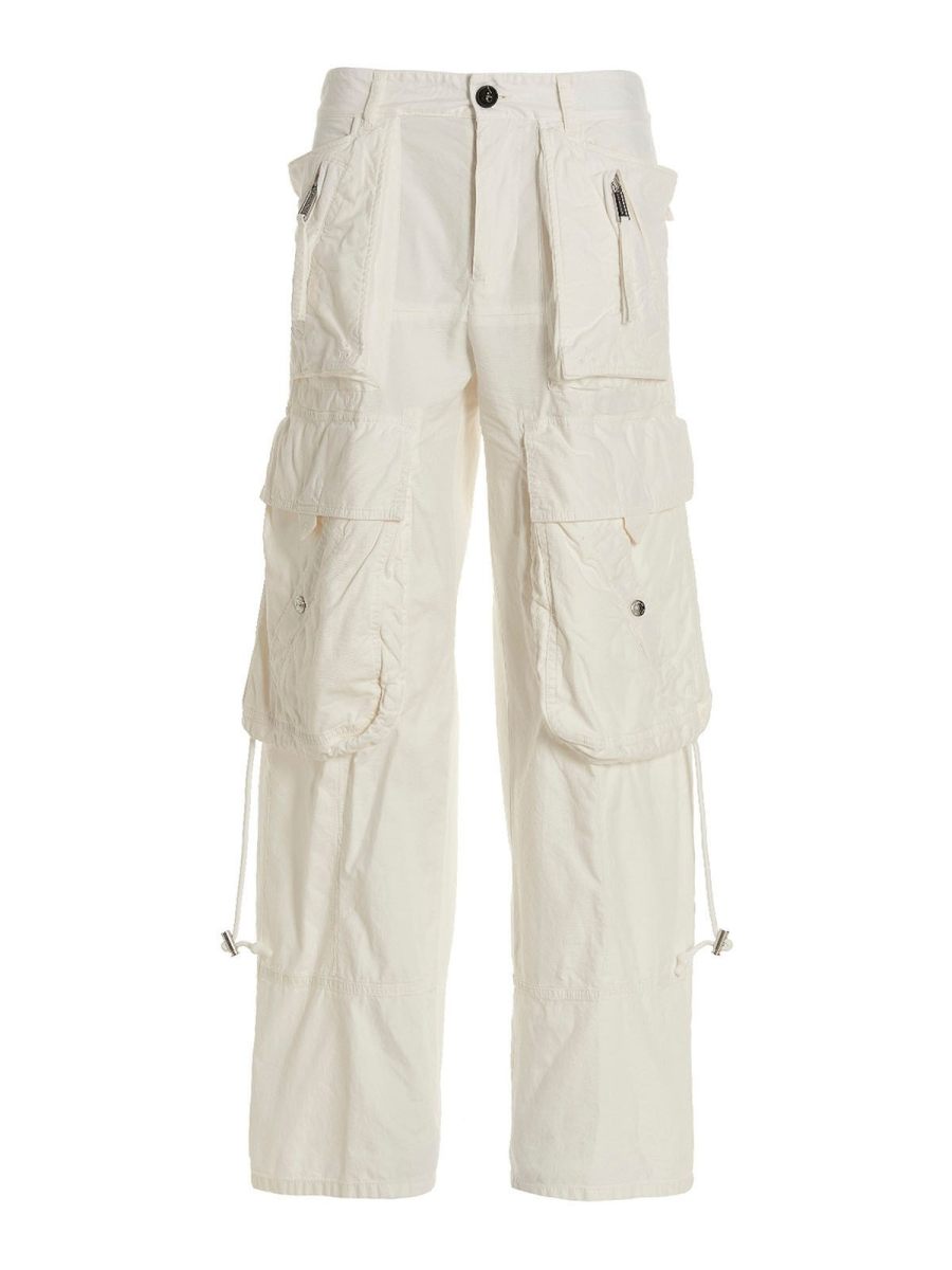 Dsquared2 Pantalons Décontractés - Blanc