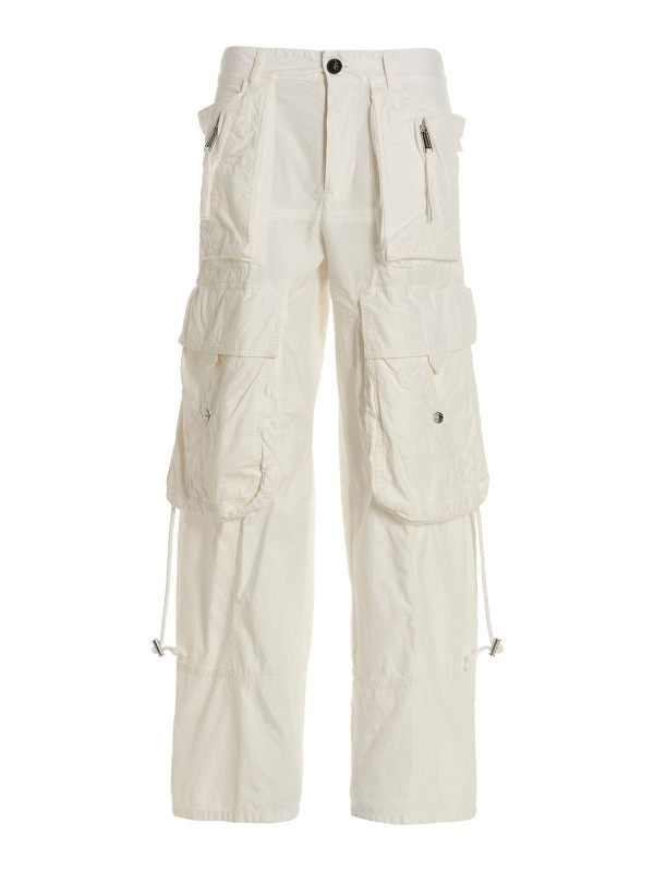 Dsquared2 Pantalons Décontractés - Blanc