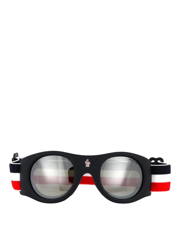 Moncler Lunettes De Soleil - Bleu
