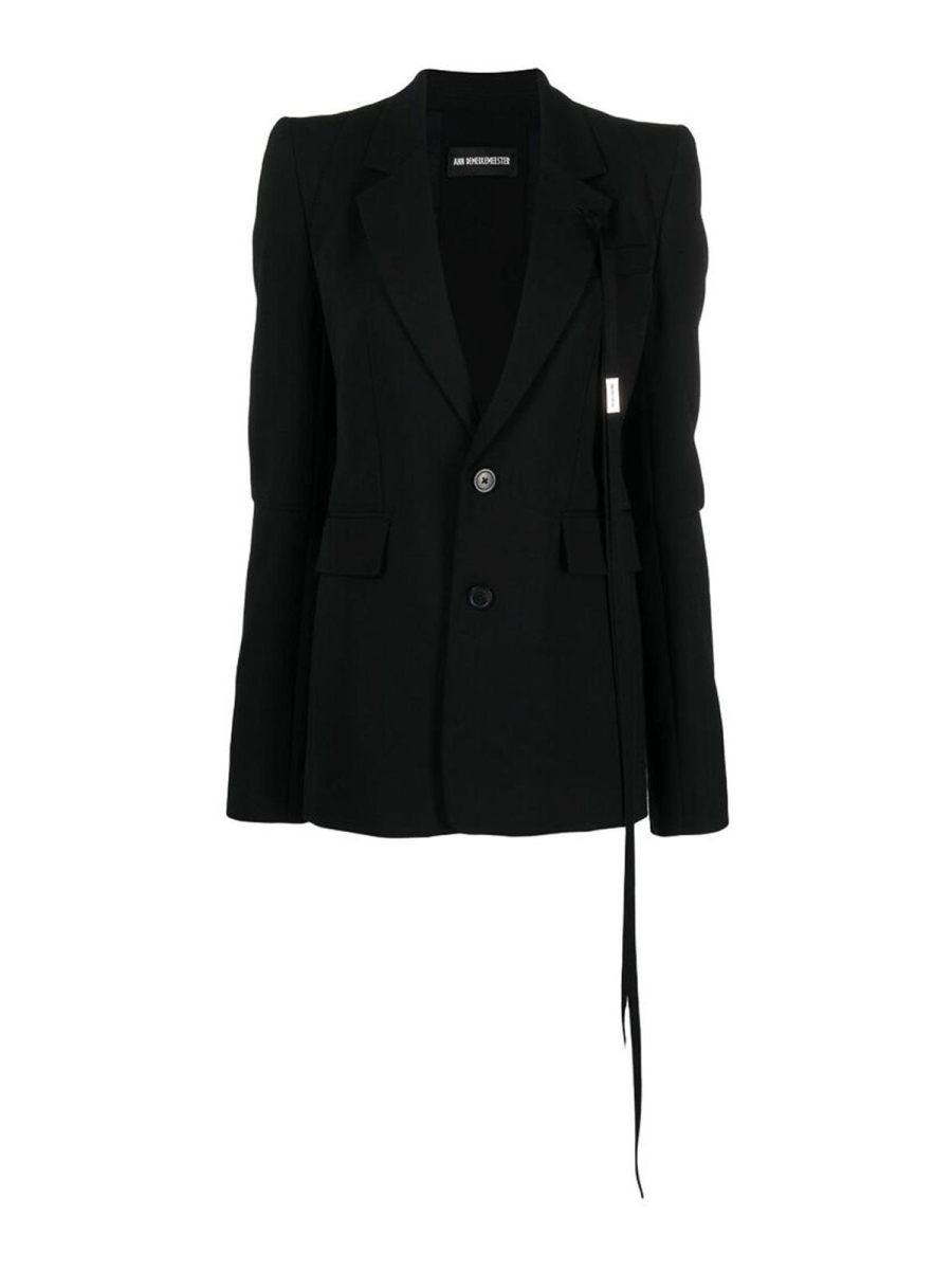 Ann Demeulemeester Blazer - Noir