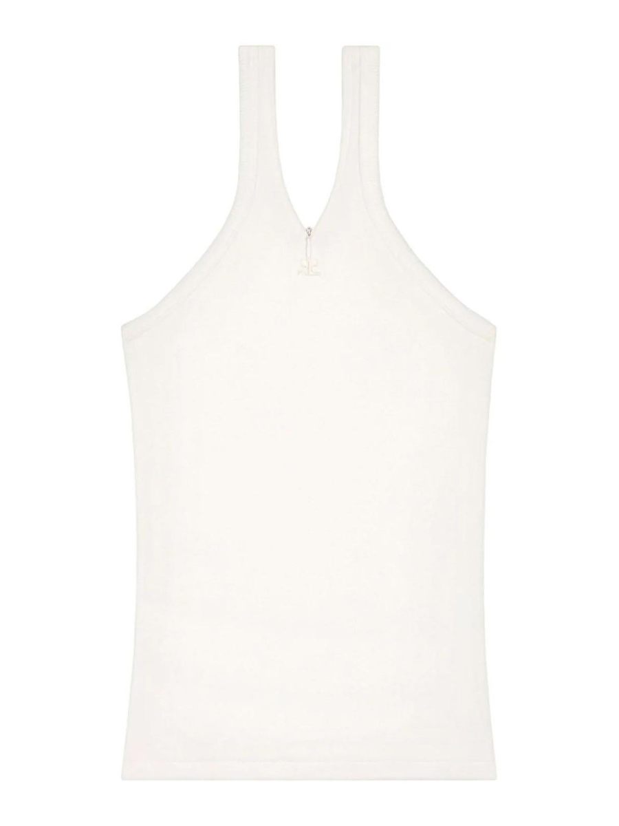 Courreges Top - Blanc