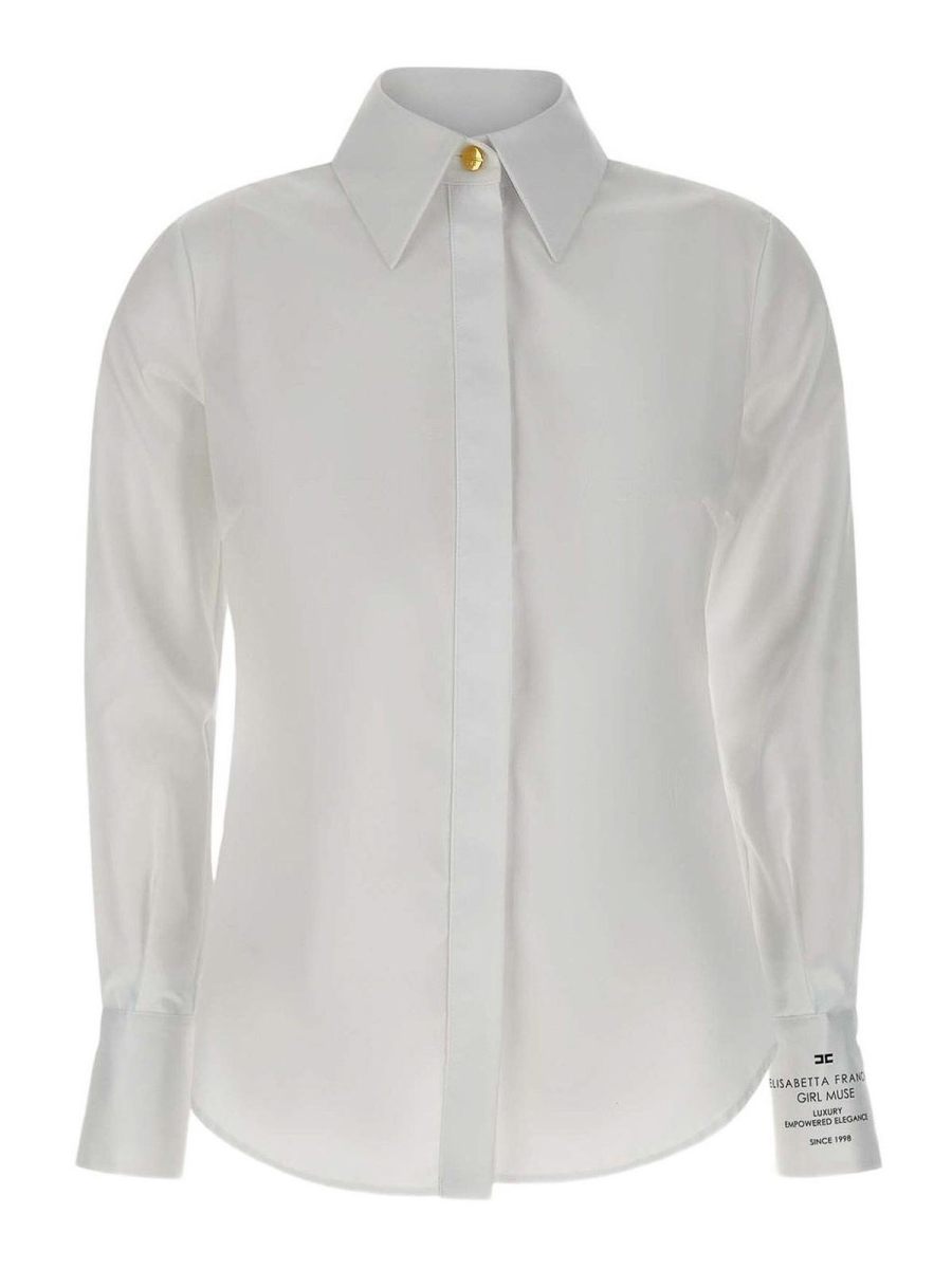 Elisabetta Franchi Chemise - Blanc