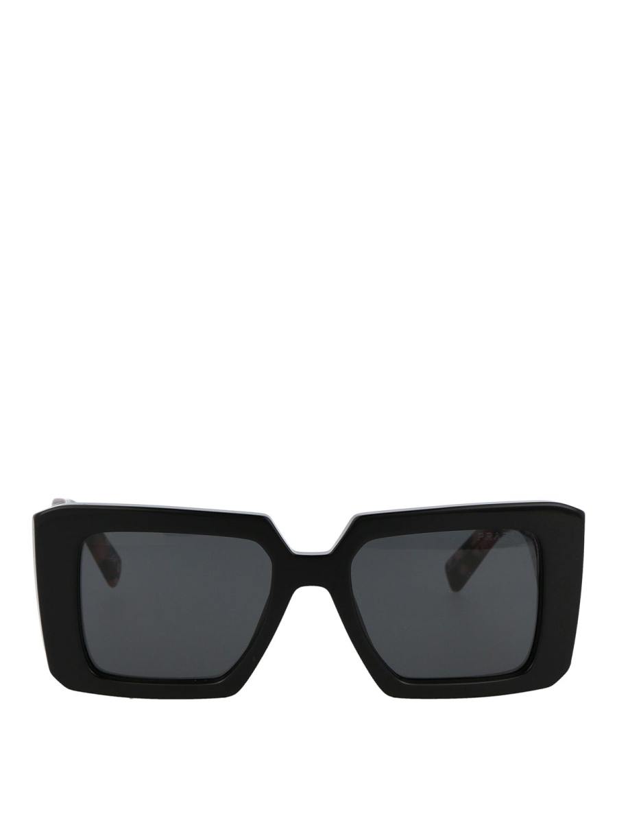 Prada Lunettes De Soleil - Noir