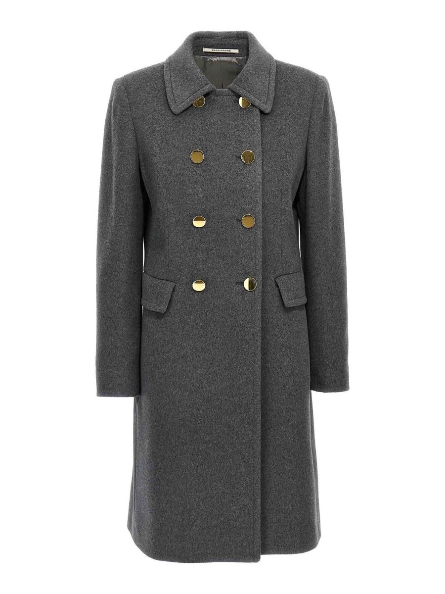 Tagliatore Manteau Court - Gris