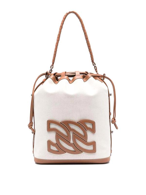 Casadei Sac Bandoulière - Beige Clair