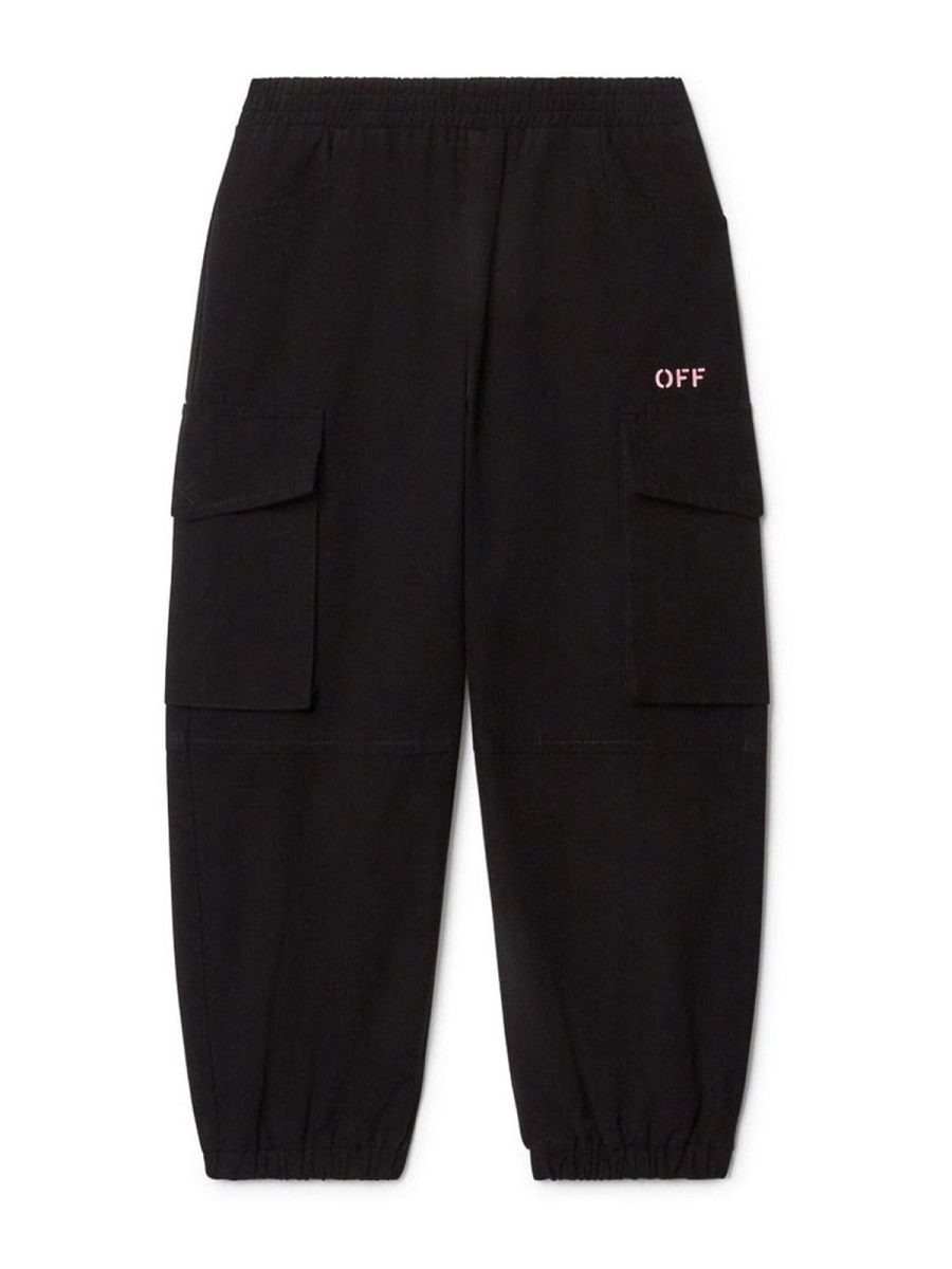 Off-White Pantalons Décontractés - Noir