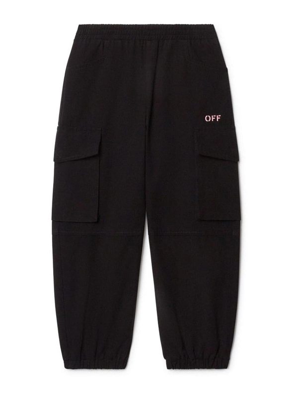 Off-White Pantalons Décontractés - Noir