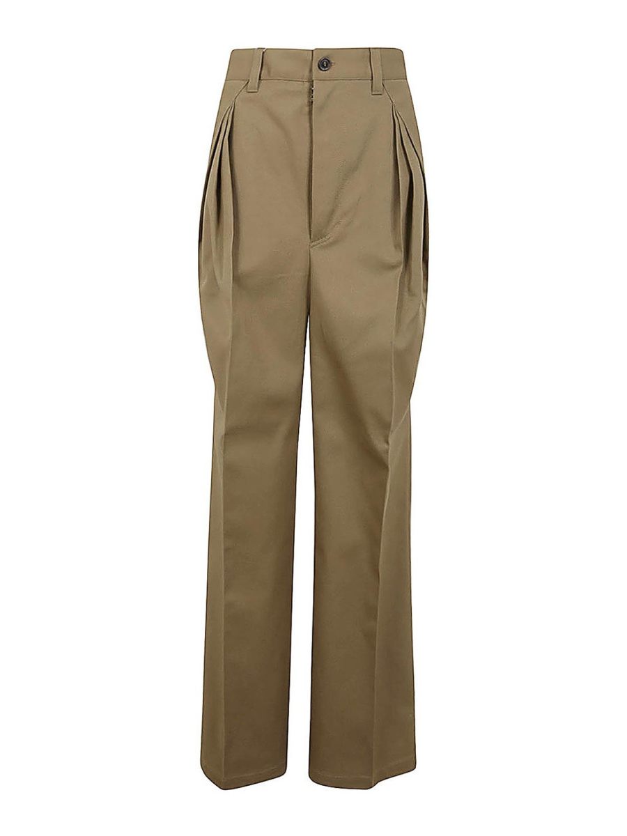 Maison Margiela Pantalons Décontractés - Marron