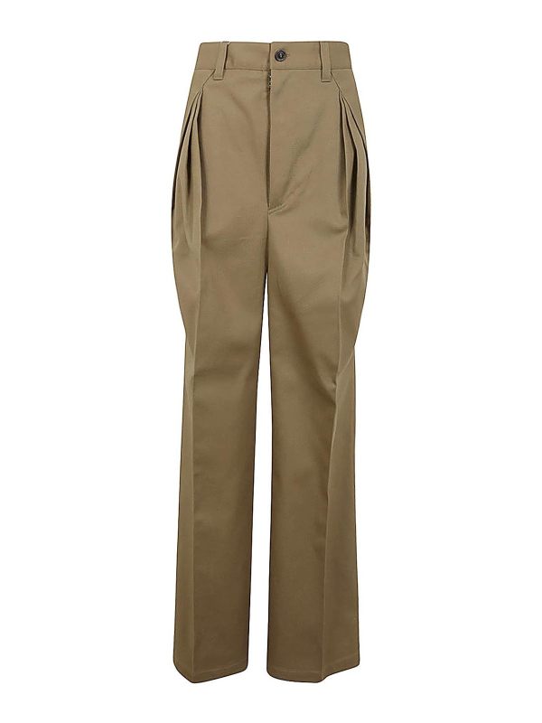Maison Margiela Pantalons Décontractés - Marron