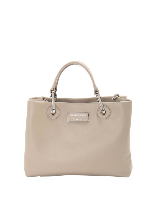 Emporio Armani Sac Cabas - Beig