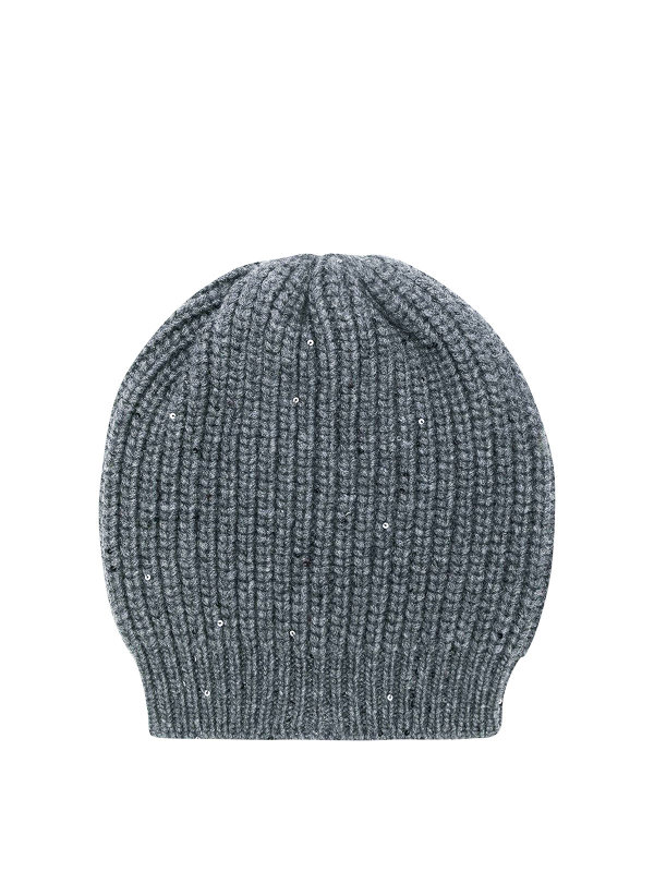 Brunello Cucinelli Bonnet - Gris