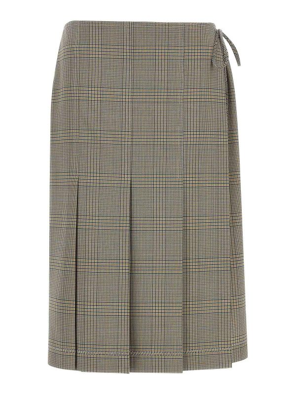 Marni Jupe Midi - Gris