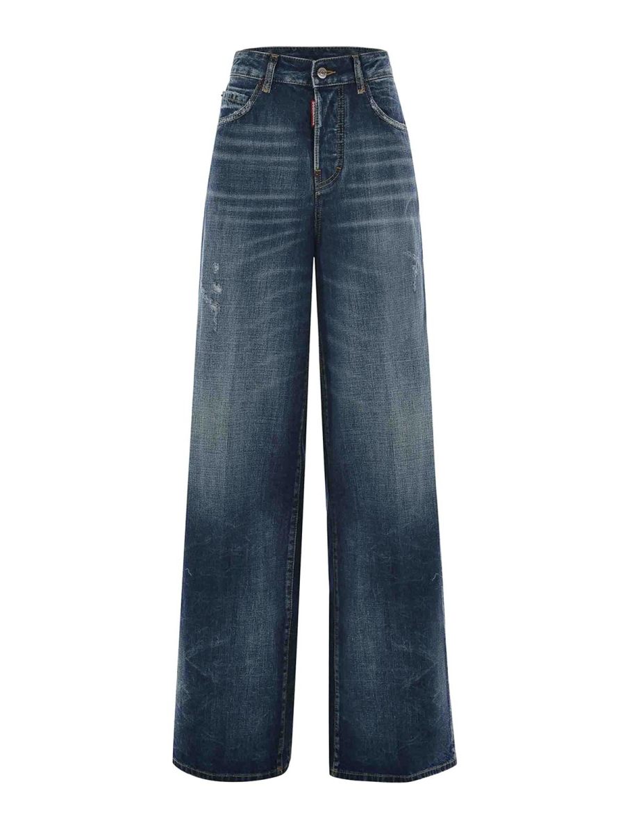 Dsquared2 Jean Bootcut - Délavé
