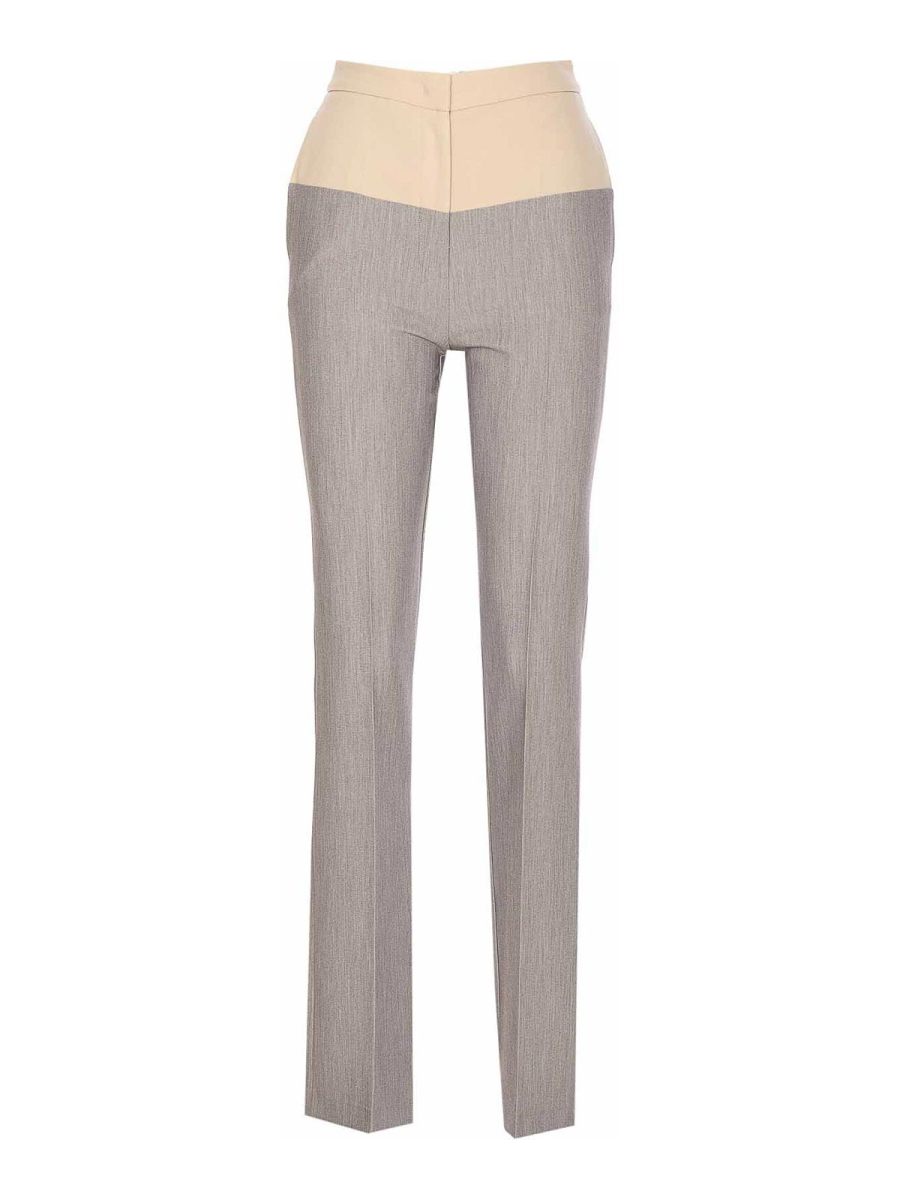 Patrizia Pepe Pantalons Décontractés - Gris