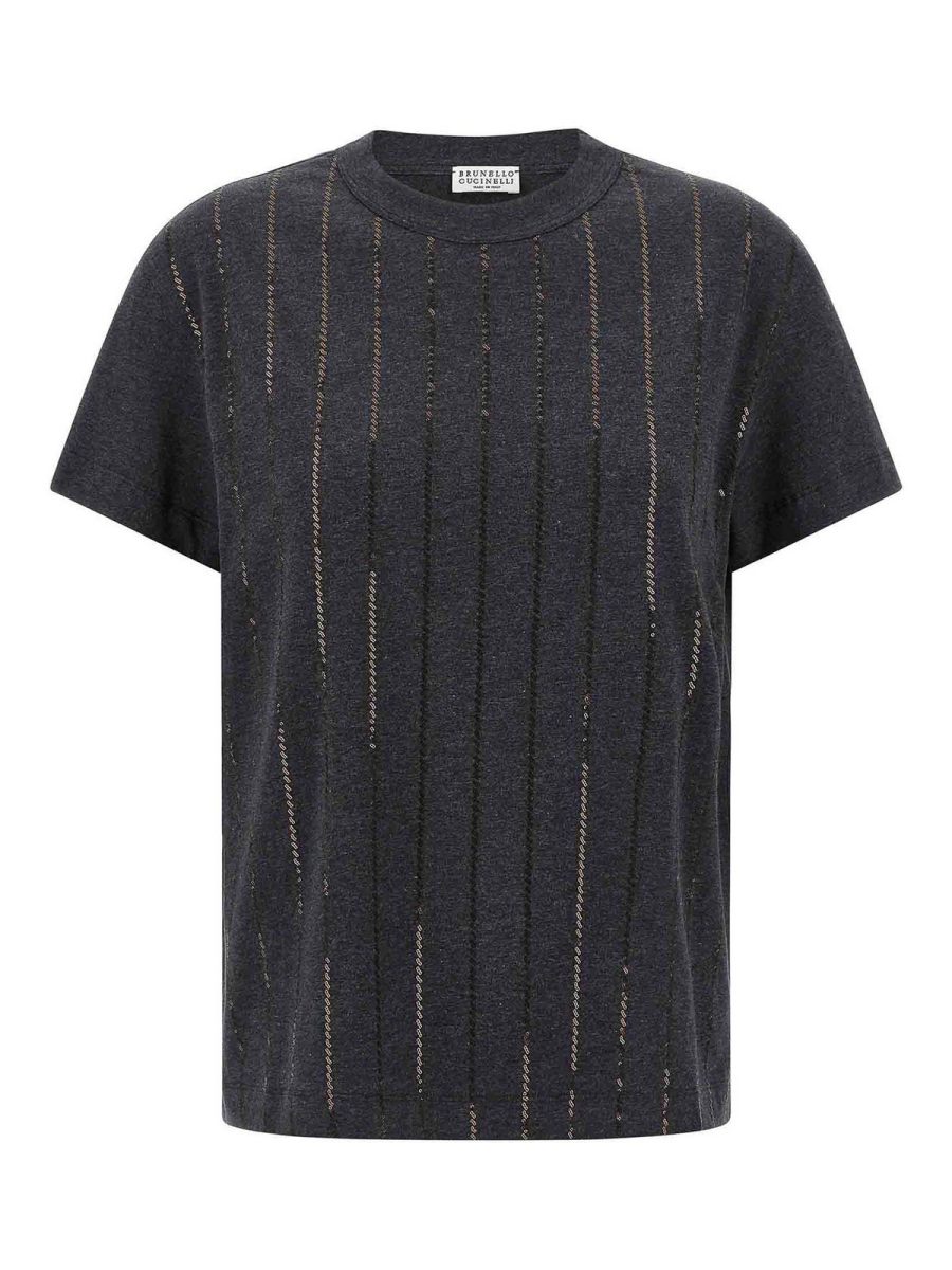 Brunello Cucinelli T-Shirt - Gris