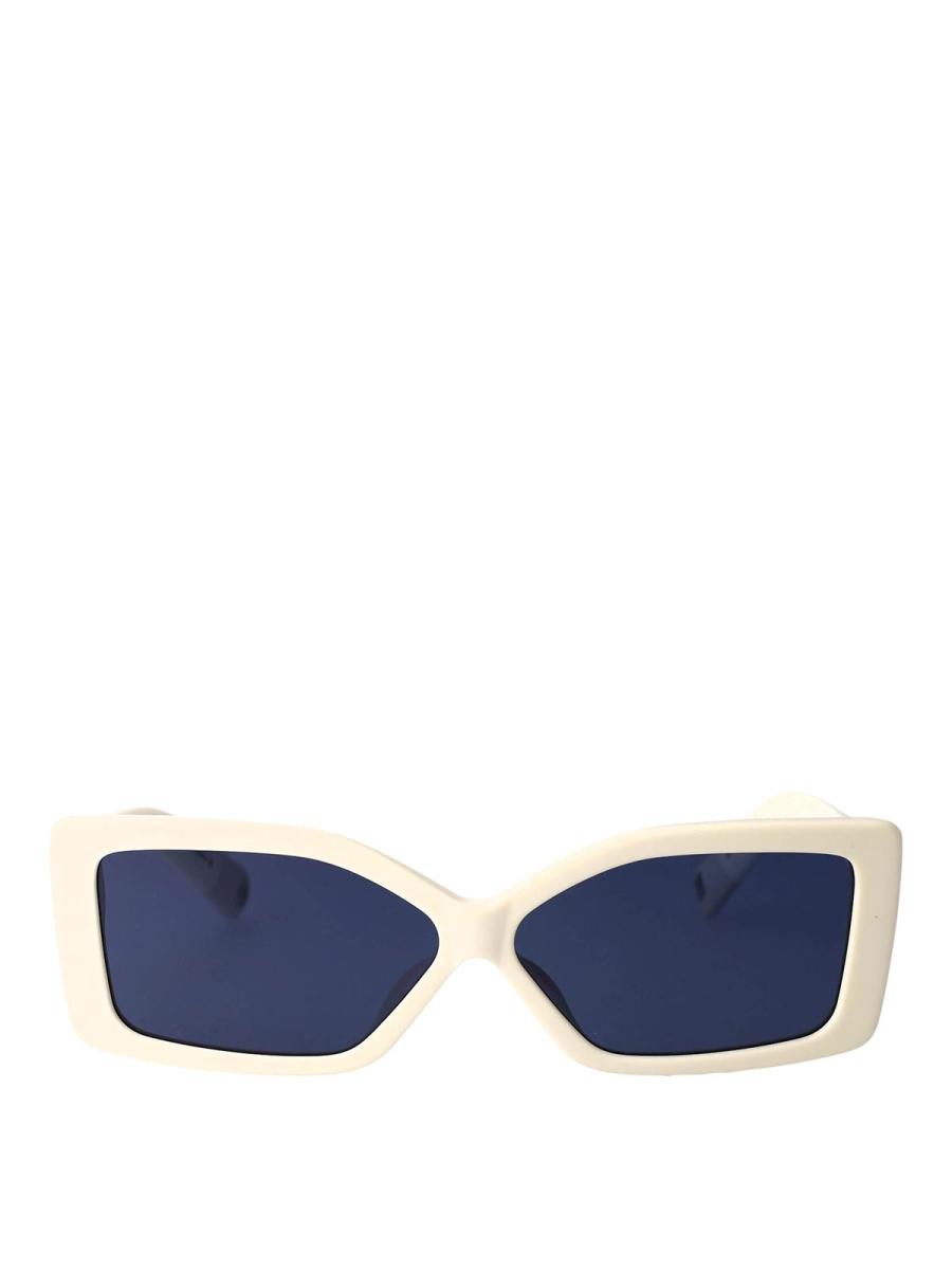 Jacquemus Lunettes De Soleil - Blanc
