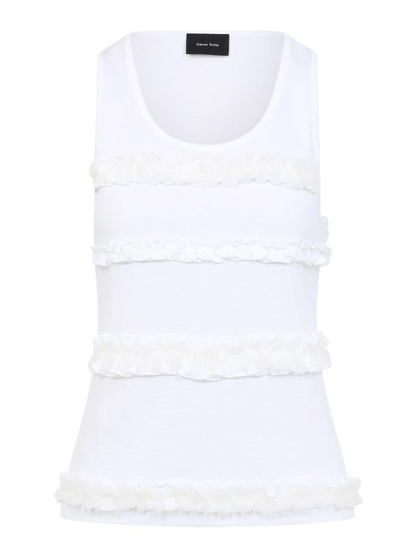 Simone Rocha Top - Blanc