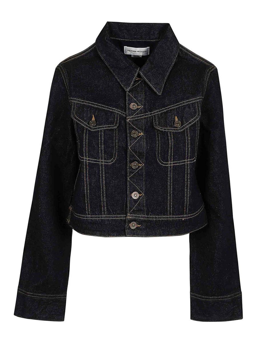 Victoria Beckham Veste Casual - Délavé