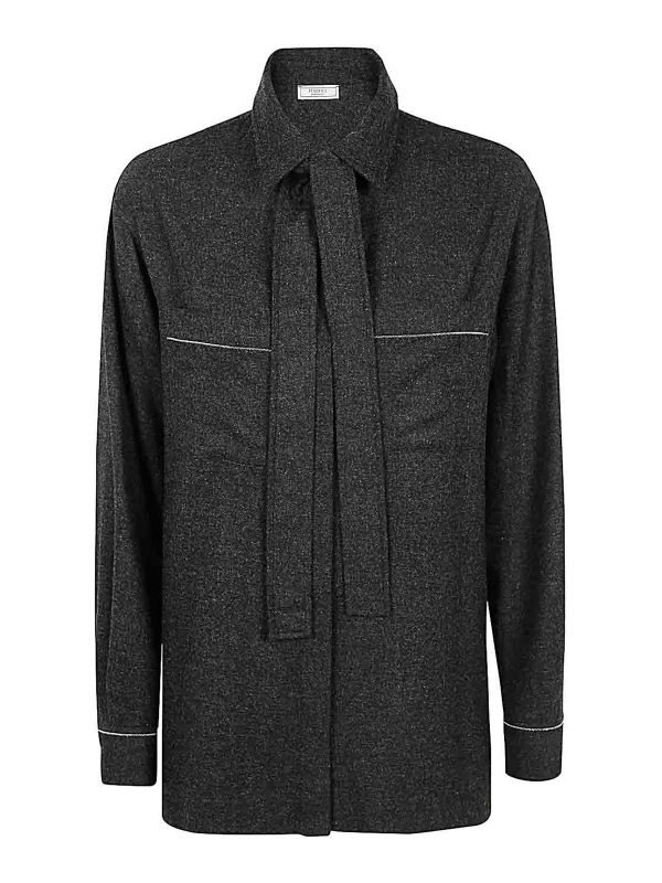 Peserico Chemise - Gris