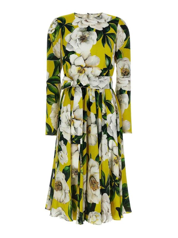 Dolce & Gabbana Robe Au Genou - Multicolore