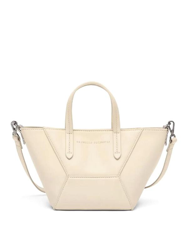 Brunello Cucinelli Sac Cabas - Blanc