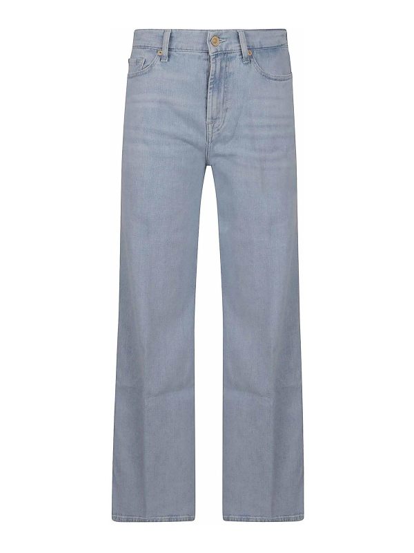 7 For All Mankind Jean Bootcut - Bleu