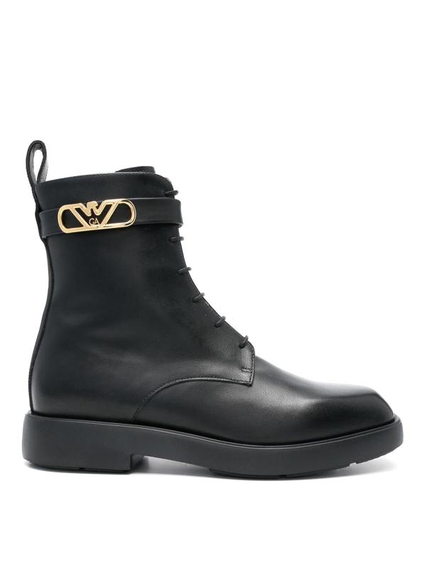 Emporio Armani Bottes - Noir