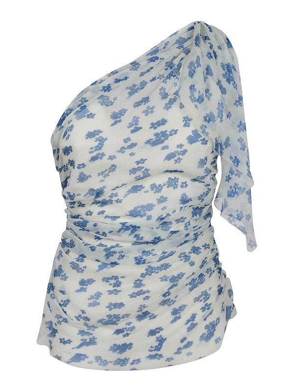 Victoria Beckham Top - Bleu