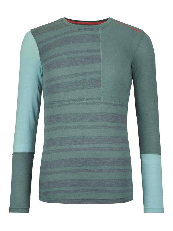 Ortovox Pull Col Bateau - Gris