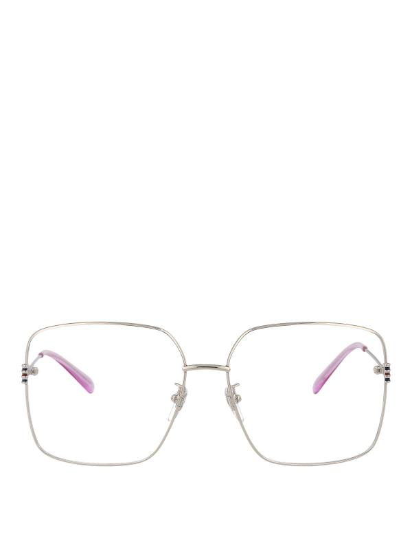 Gucci Lunettes De Soleil - Argent