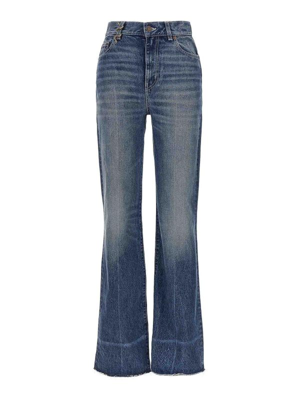 Chloe' Jean Bootcut - Bleu